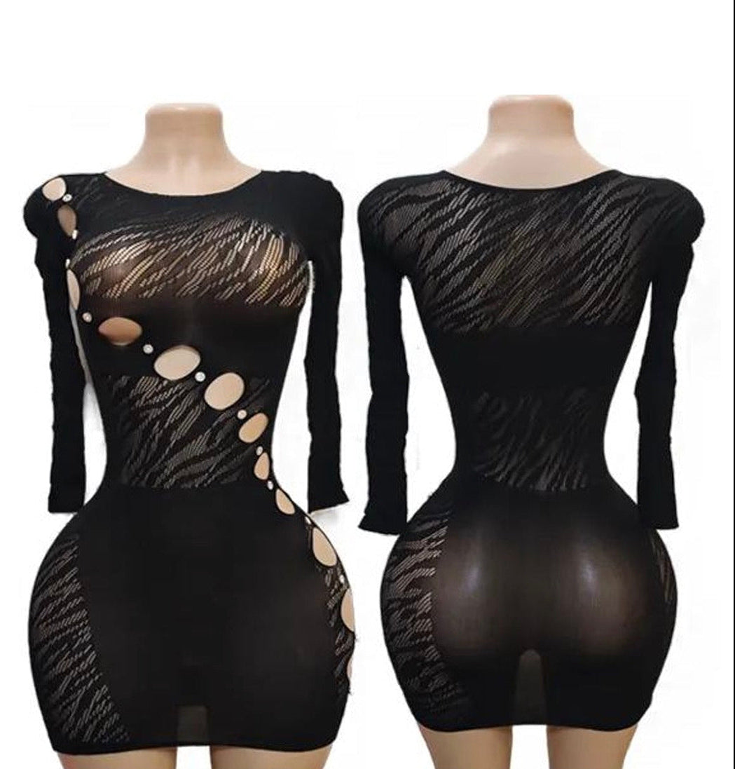 Vestido de malla