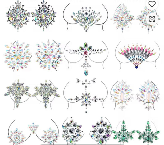 Crystal Aura Body Jewelry